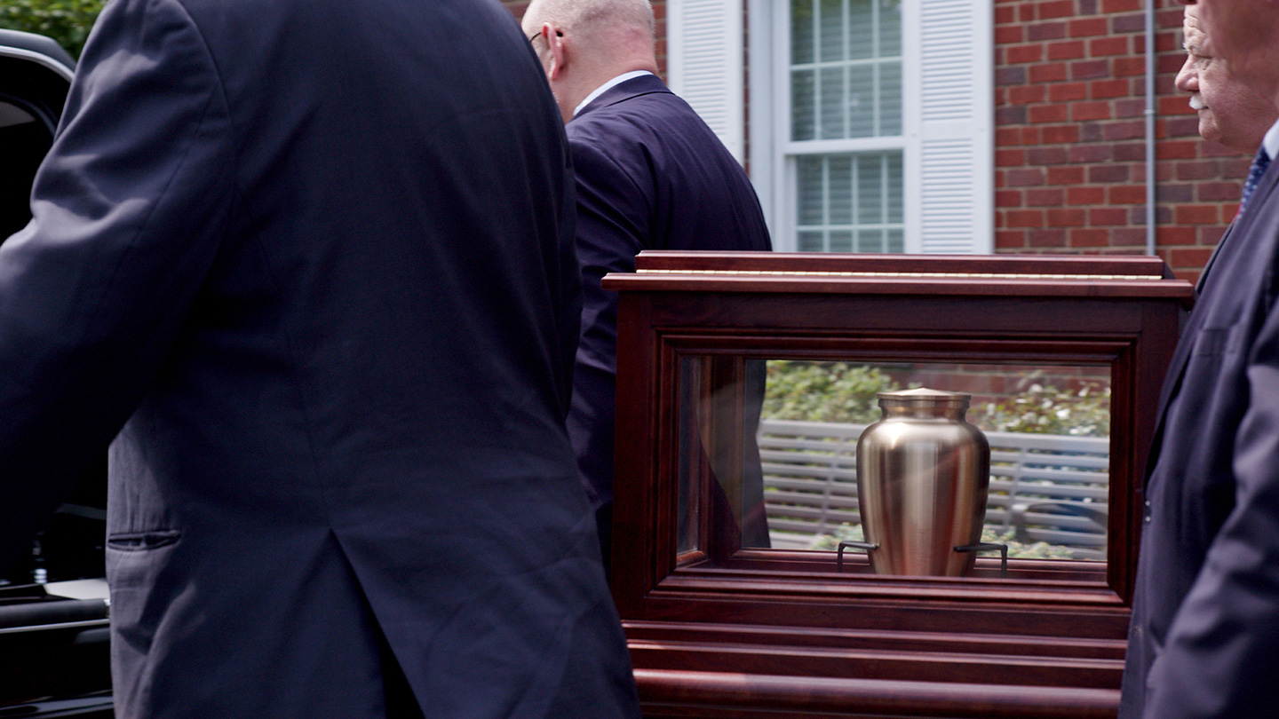 Pallbearers for a Personalized memorial service celebrating a life well-lived, with cremation (creamation) and memorial options